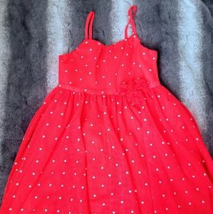 H&M Girls Tulle Polka Dot Dress